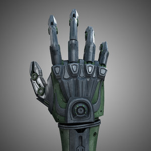 robot hand 3D