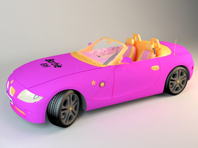 barbie car images