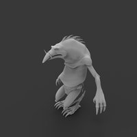 creature monster 3D model