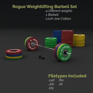 olympic weightlifting barbell crossfit model