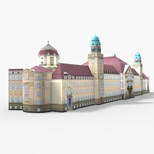 criminal court berlin 3D model