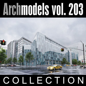 3D model archmodels vol 203