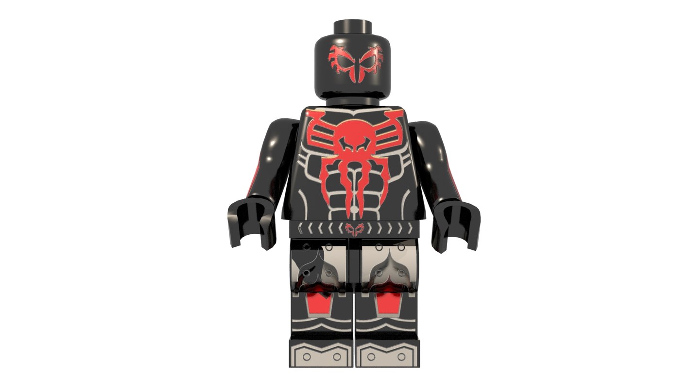 lego spider man 2099 white suit