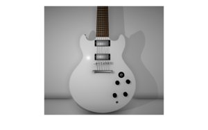 gibson les guitar 3D model