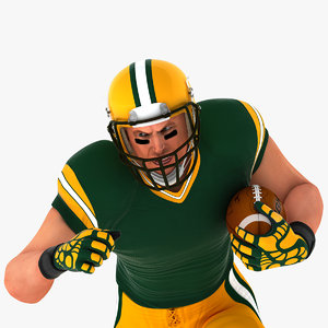 football american 3D model