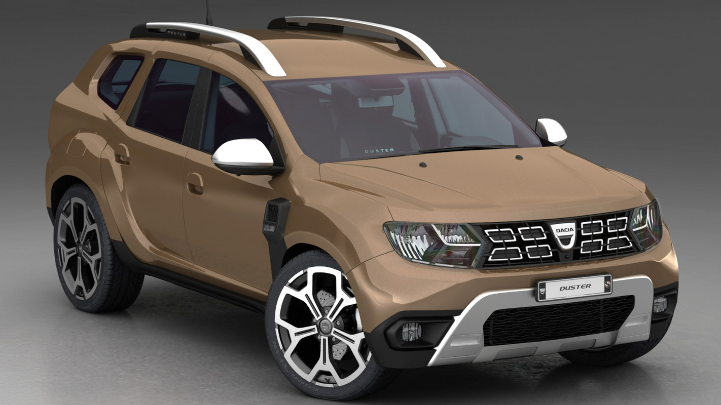 Dacia duster 2018 interior 3D model TurboSquid 1313393