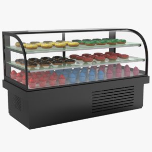 Refrigerator Display 3d Models For Download Turbosquid