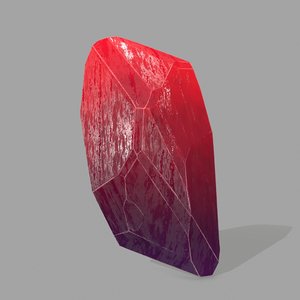 3D model crystal