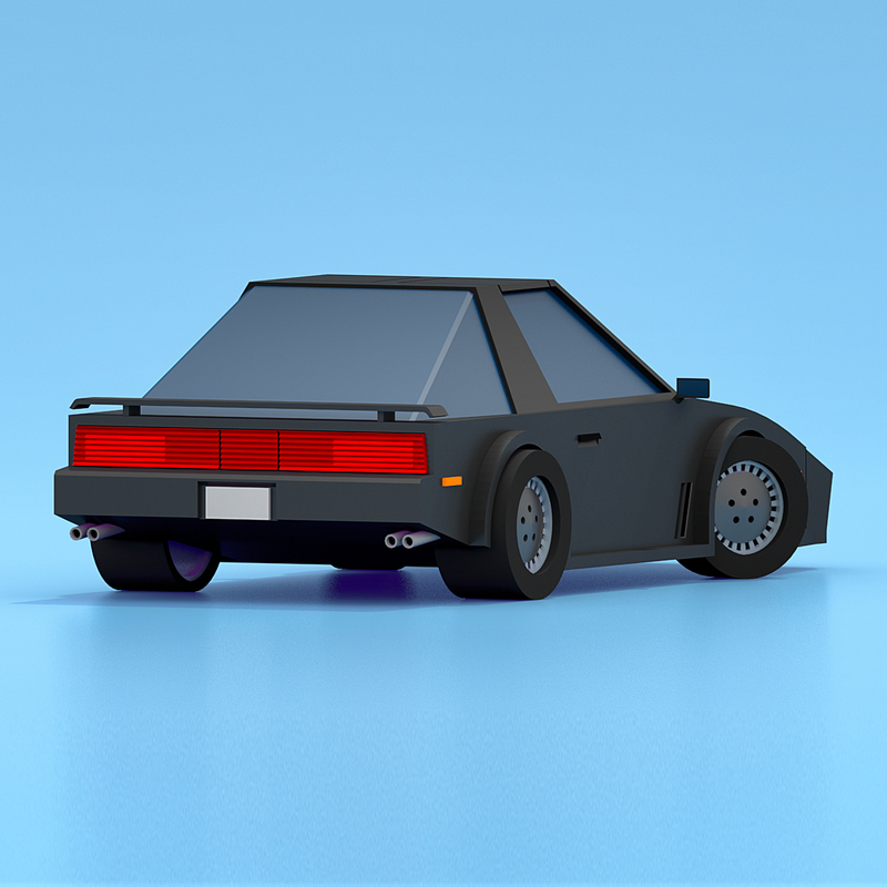 Knight rider model - TurboSquid 1313684