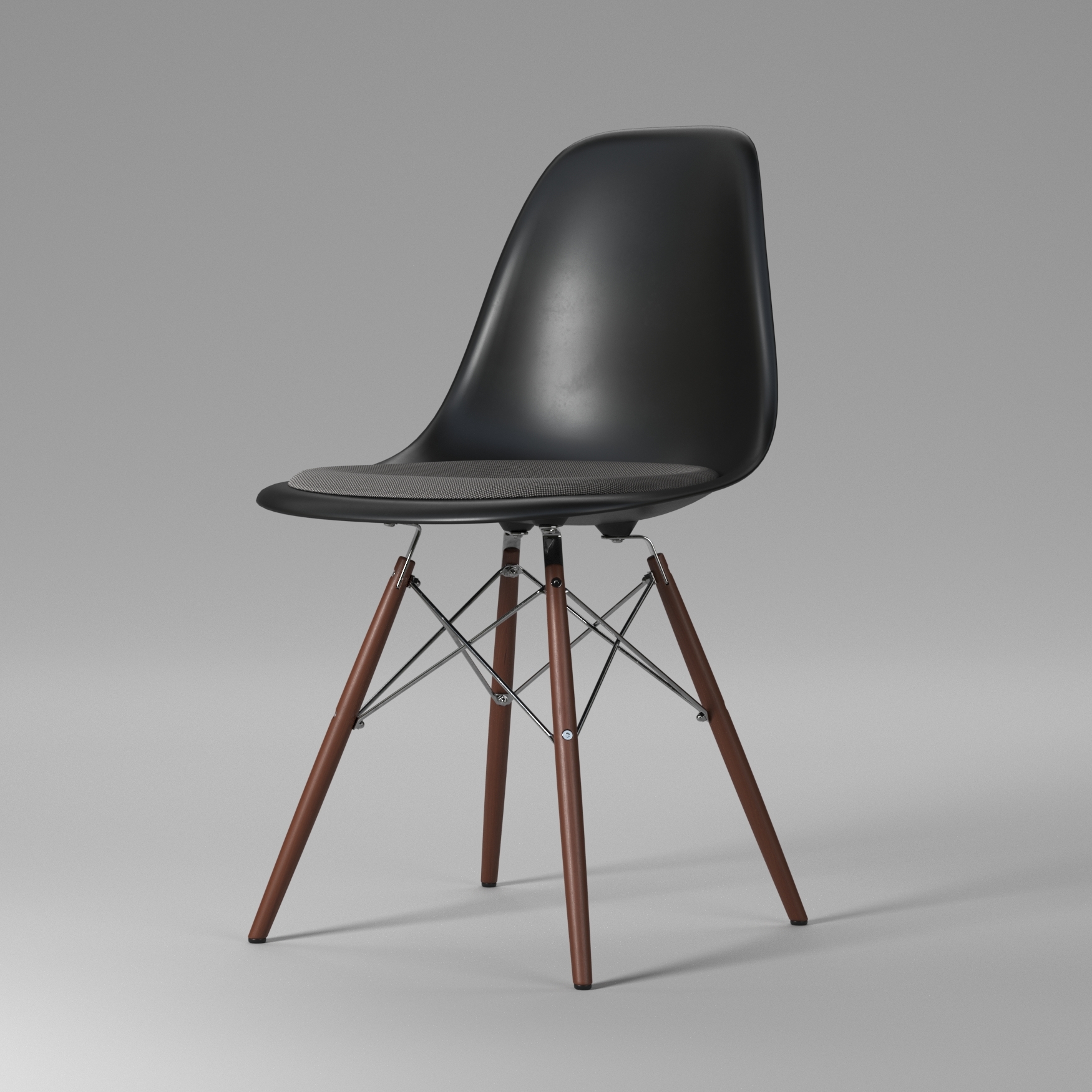 Eames Plastic Side Chair Dsr