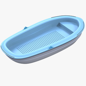 3D small boat