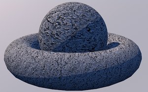 3D model texture materials