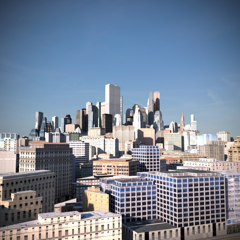 paris city 3d model free blender