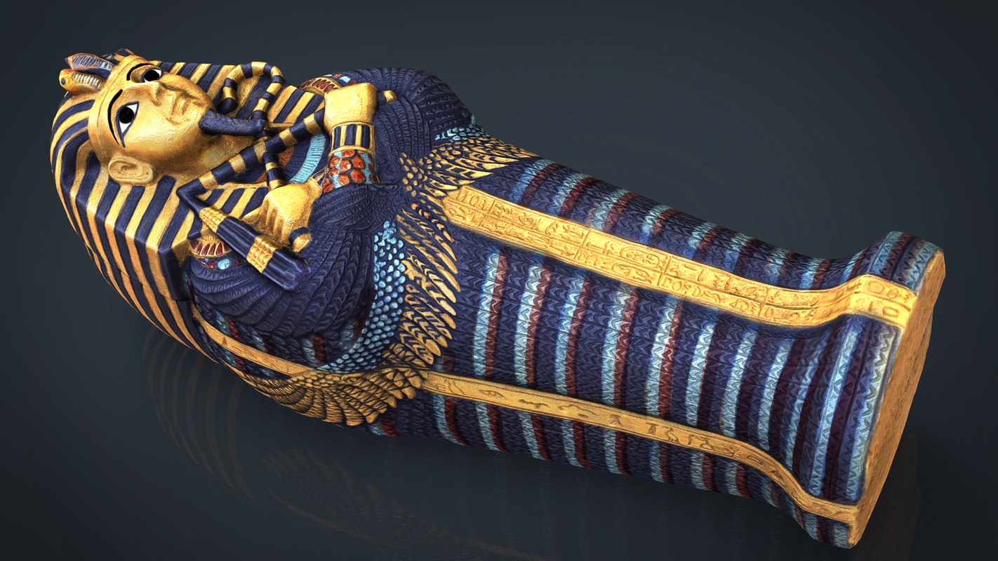 Egyptian Sarcophagus 3D Model - TurboSquid 1314725