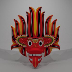 3D masks devil