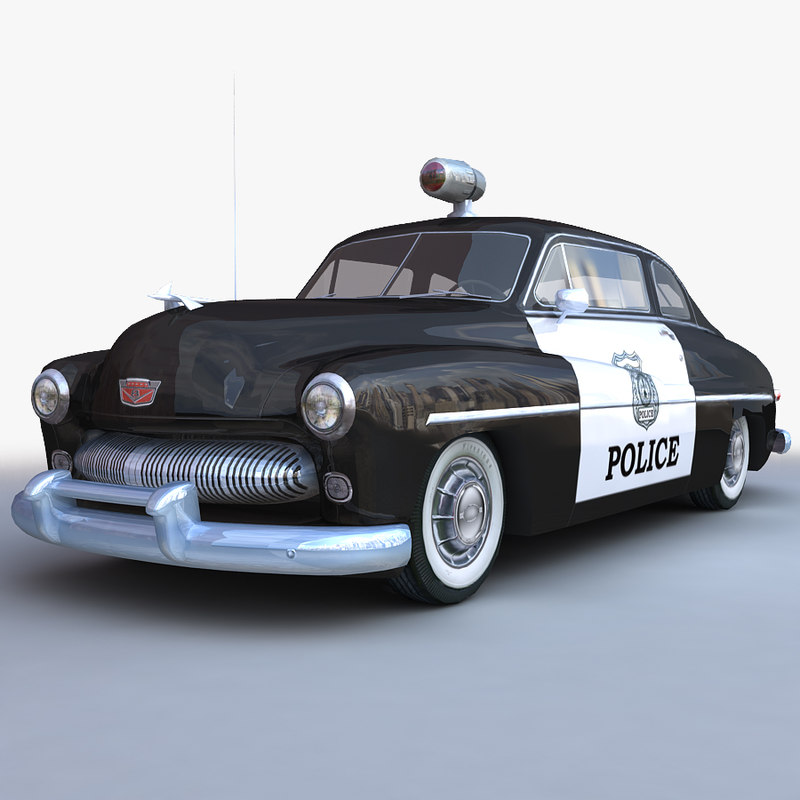 vintage police car models