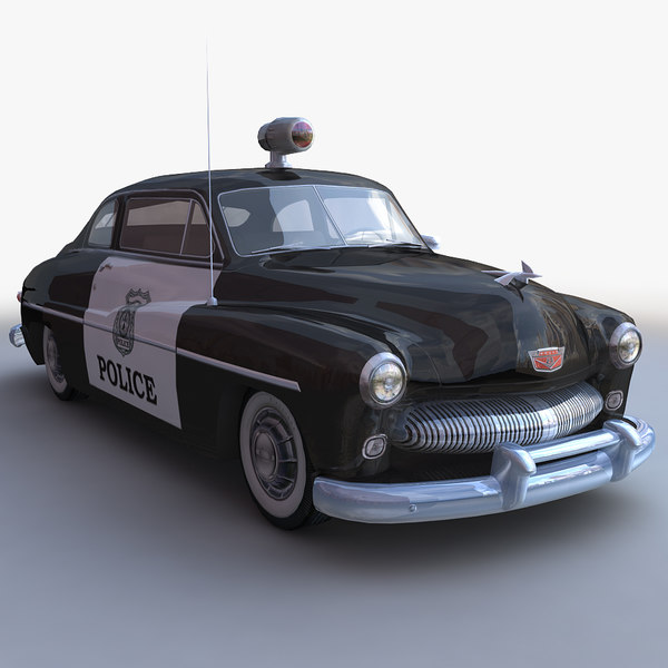 vintage police car models