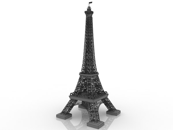 Eiffel Tower 3D Models for Download | TurboSquid