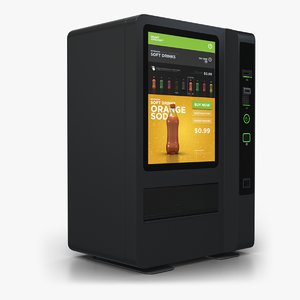 generic digital vending machine 3D model