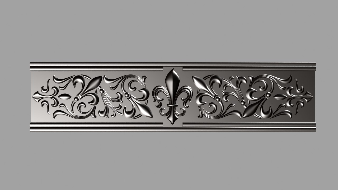 3D carved decorative - TurboSquid 1315006