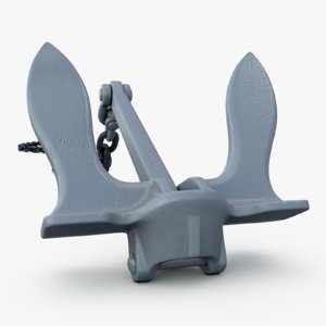 baldt anchor 3D model