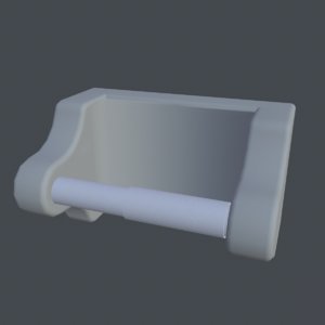 toilet paper holder 3D model