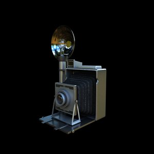 antique camera 3D model