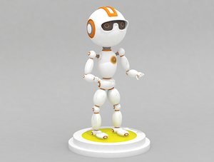 robot bot 3D model