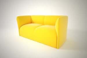 3D furnishings sofa model