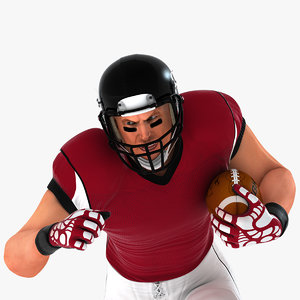 3D model football american