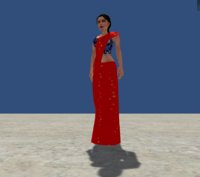 3D Saree Models | TurboSquid