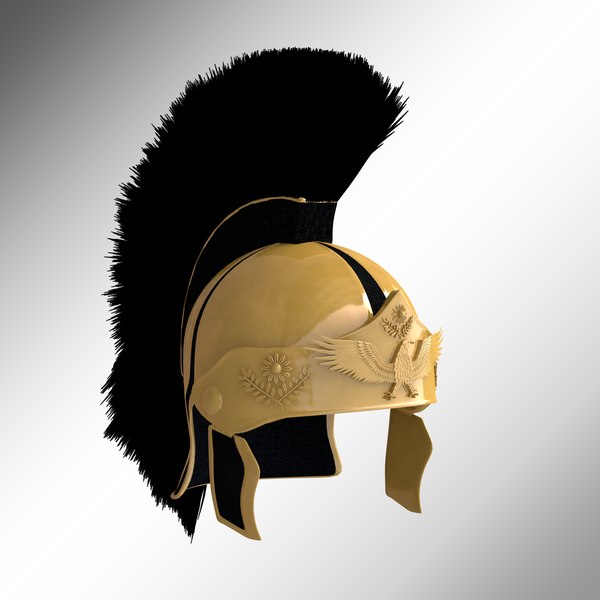 罗马头饰3d模型