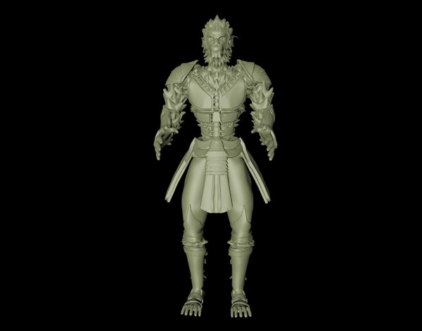 Sun Wukong Monkey King 3d Model Turbosquid