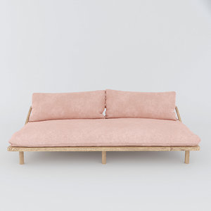 couch dreamer velvet 3D model