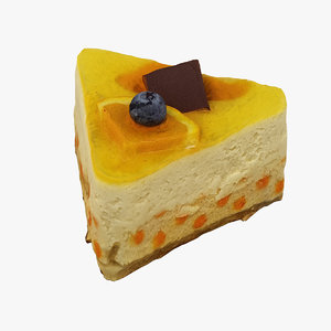 cake realistic 3D model