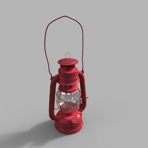 kerosene lantern 3D