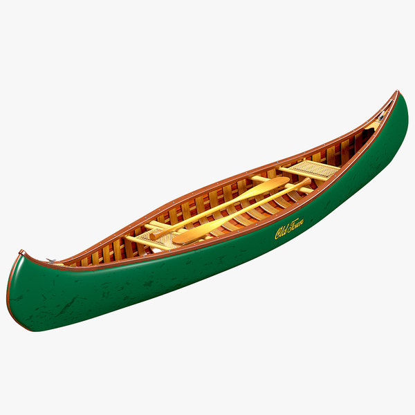 Canoe 3D Models for Download TurboSquid