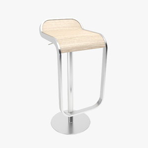 3D model bar stool