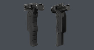 3D pbr ar forearm folding model