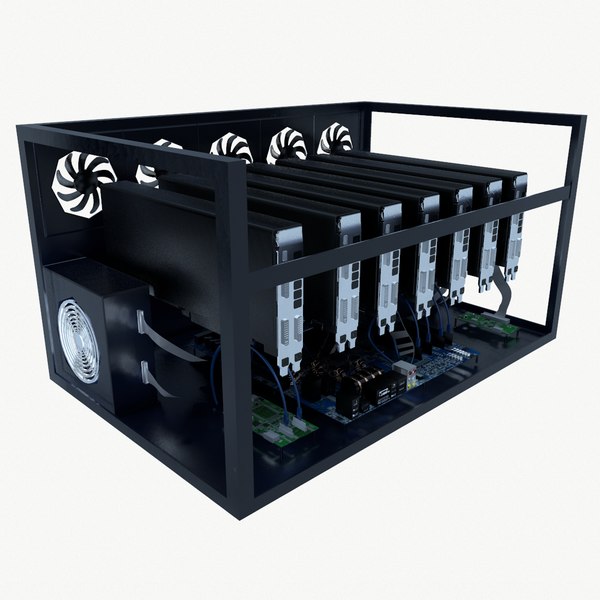 3D model mining farm