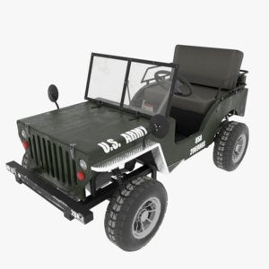 3D jeep