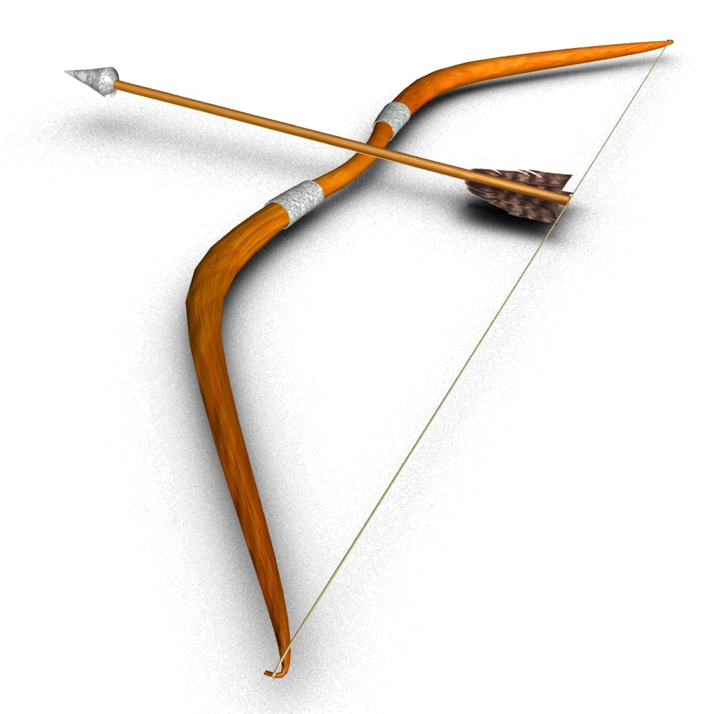 弓と矢3dモデル Turbosquid