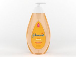 johnsons tear baby shampoo 3D