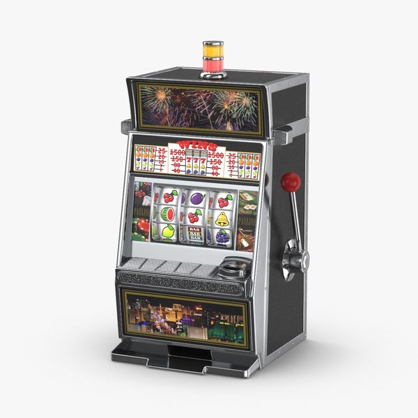 slot-machine---random-symbols 3D model
