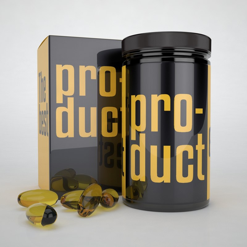 Download Omega 3 mockup 3D model - TurboSquid 1317409