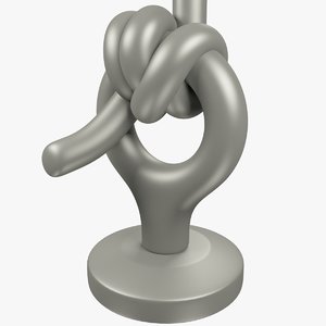 3D knot ring model