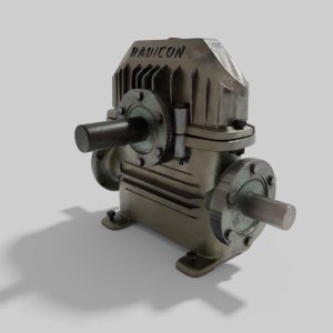 transmission gearbox gears 3D model