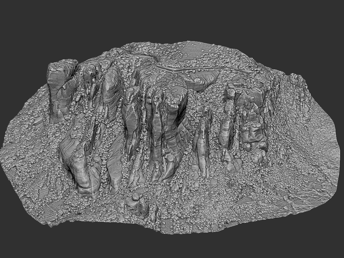 3D model mountains scan nature - TurboSquid 1317641