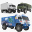 kamaz trucks 3D