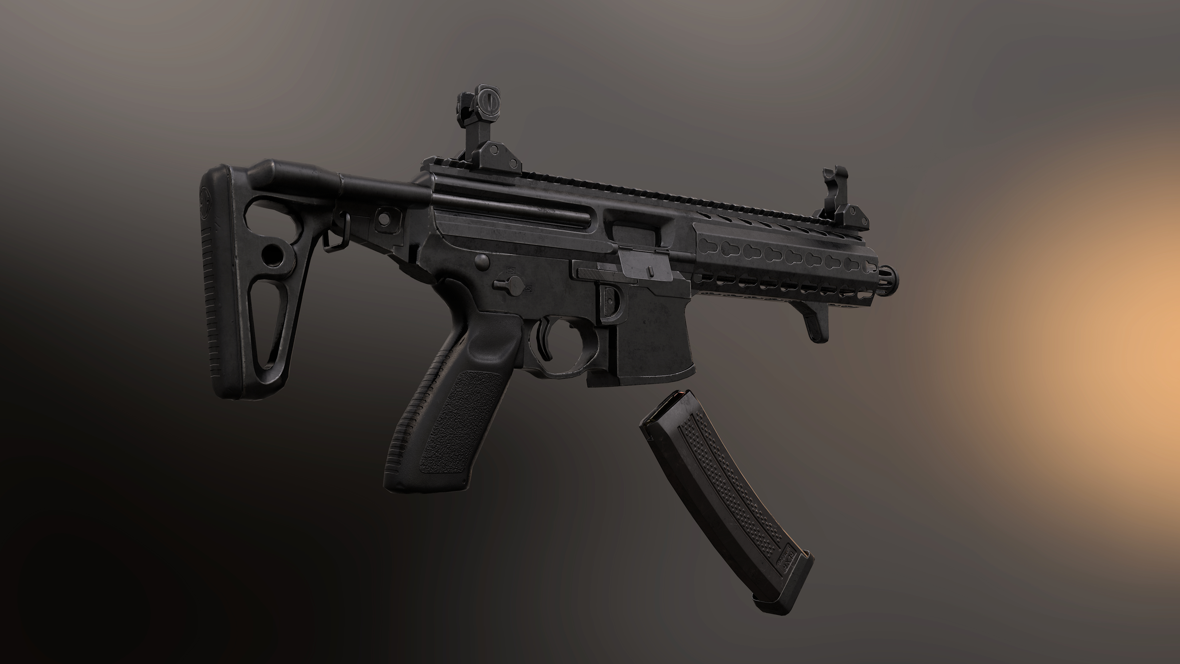 Sig mpx 3D model - TurboSquid 1317832